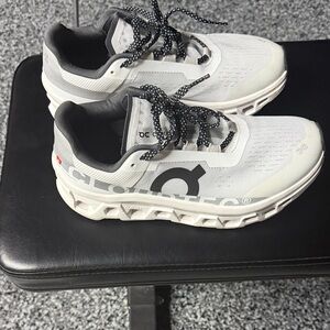 ON Women's Athletic Shoes - White and Black